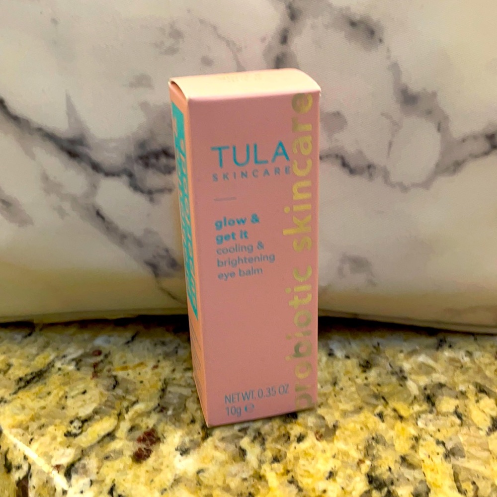 Tula skincare. Glow and get it eye balm. Brand new.